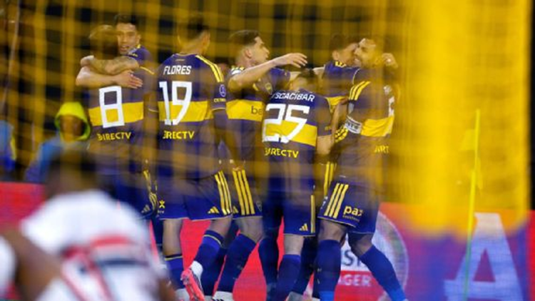 Boca peg&oacute; primero ante San Pablo y viaja a Brasil con una ventaja m&iacute;nima