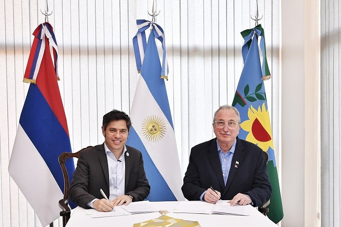 Kicillof y Passalacqua sellaron acuerdos y cuestionaron el rumbo del Gobierno nacional