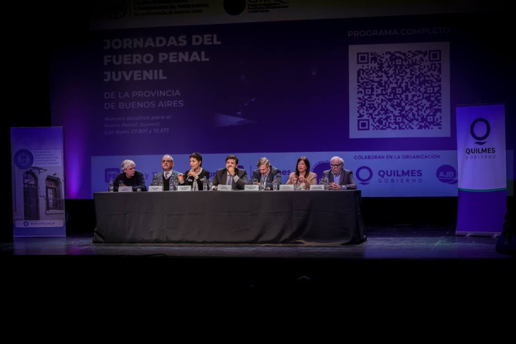 Mayra Mendoza y Juan Mart&iacute;n Mena abrieron en Quilmes las jornadas sobre Justicia Penal Juvenil