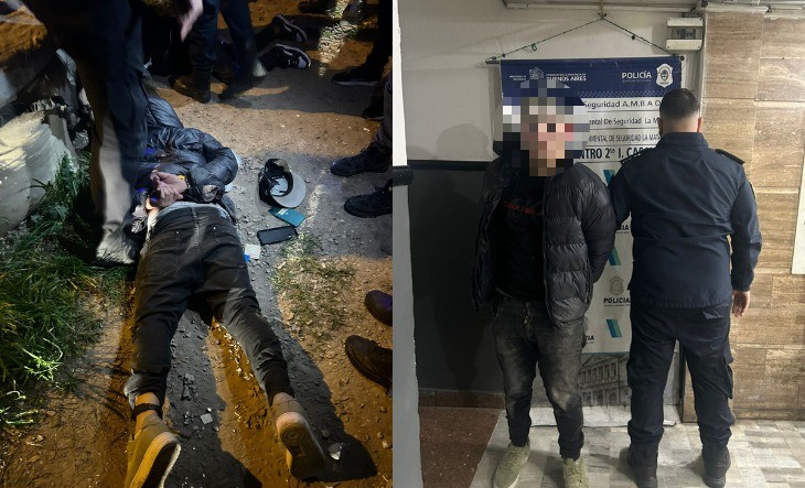 Ten&iacute;a tobillera y prisi&oacute;n domiciliaria por un homicidio: sali&oacute; a robar y termin&oacute; detenido