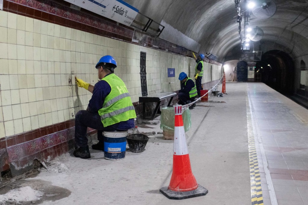 Cierran una estaci&oacute;n clave de la L&iacute;nea C por tres meses: qu&eacute; obras har&aacute;n