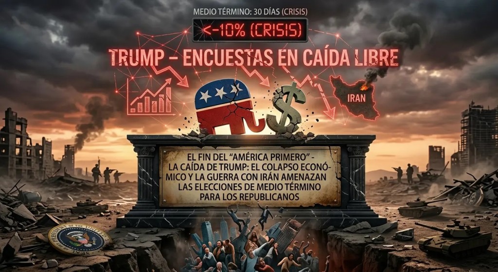 Trump se hunde en las encuestas y endurece las reglas del juego a dos meses de las legislativas 
