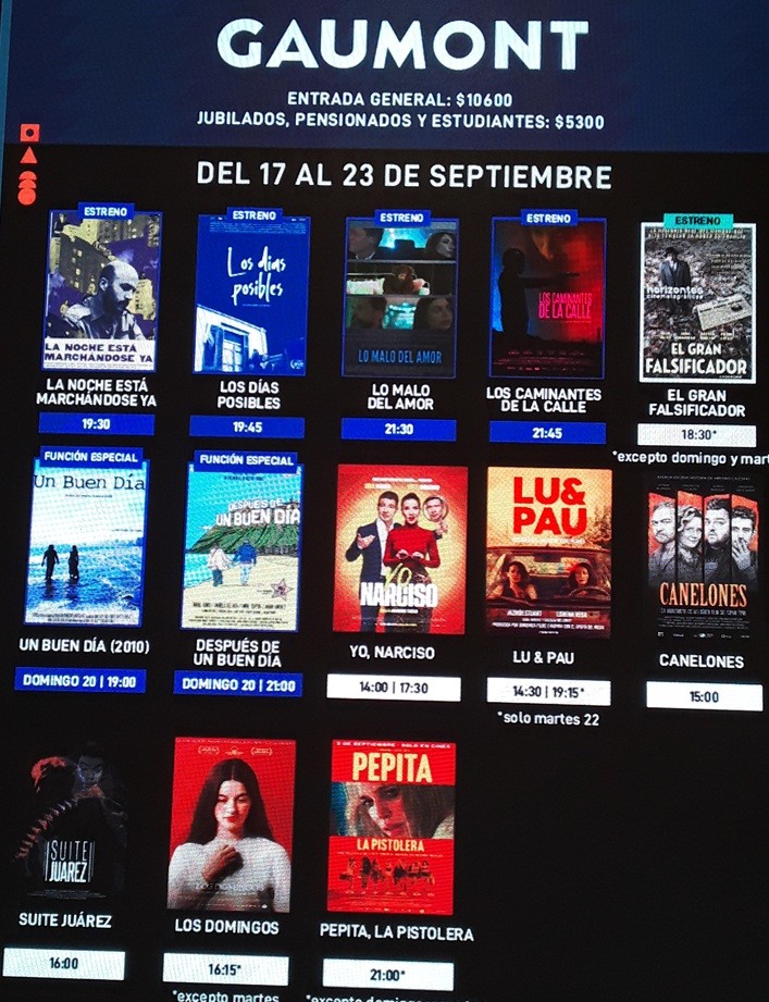 CINE GAUMONT: las pel&iacute;culas que se pueden ver del 17 al 23 de septiembre y cu&aacute;nto cuestan las entradas