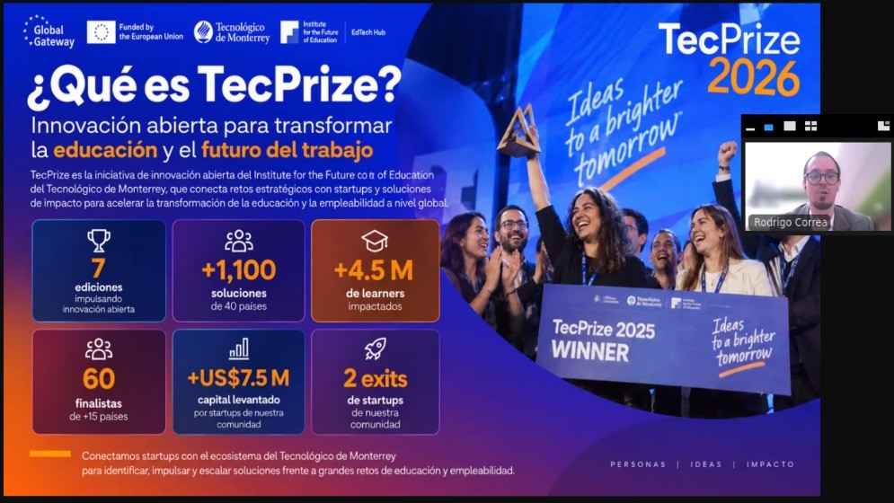 El CONICET present&oacute; las oportunidades de TecPrize 2026 para impulsar la innovaci&oacute;n educativa