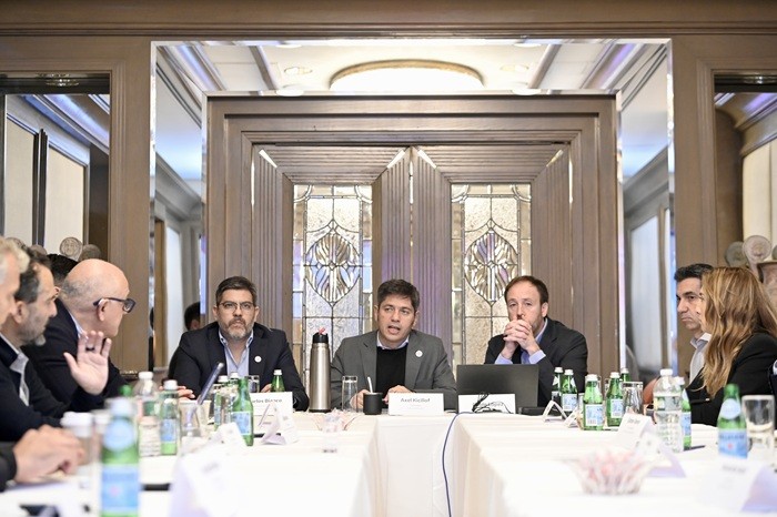 Kicillof llev&oacute; su agenda econ&oacute;mica a Nueva York y se reuni&oacute; con empresarios e inversores