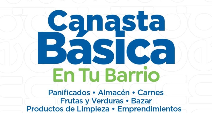 Canasta B&aacute;sica en tu Barrio: llega a Avellaneda con alimentos y productos a precios accesibles