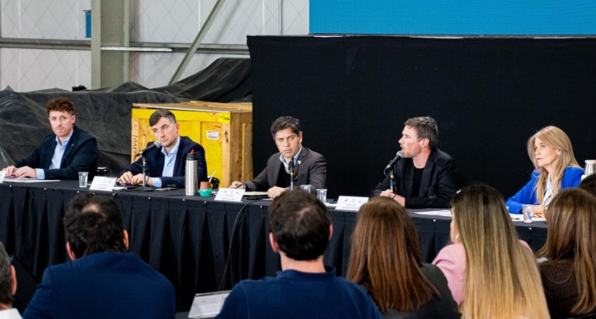 Ghi y Kicillof apuntaron a la industria y cruzaron al Gobierno durante un acto en Mor&oacute;n