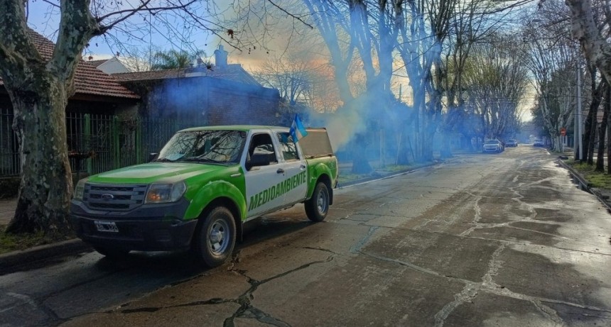Esteban Echeverr&iacute;a refuerza la fumigaci&oacute;n en los barrios para prevenir el dengue