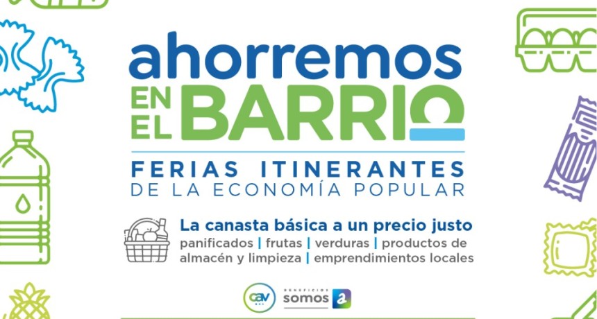 Ahorros y productos esenciales: llega una nueva feria itinerante a Villa Dom&iacute;nico