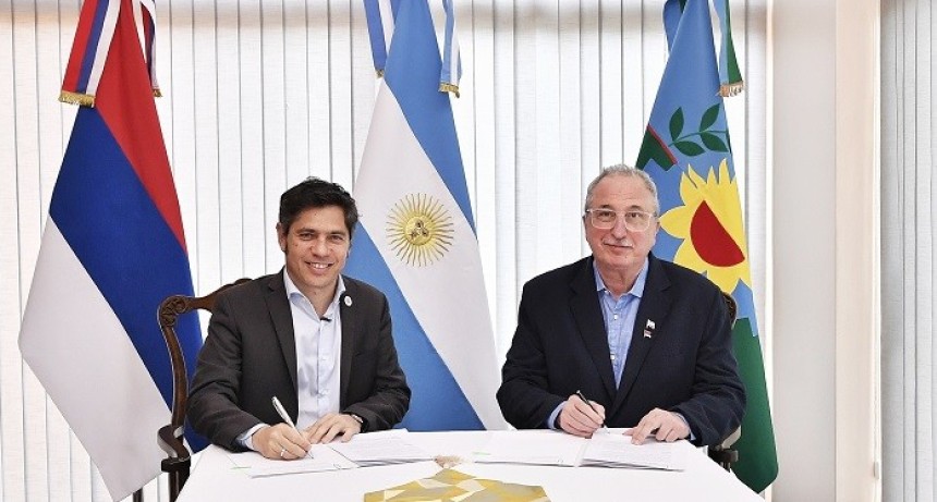 Kicillof y Passalacqua sellaron acuerdos y cuestionaron el rumbo del Gobierno nacional