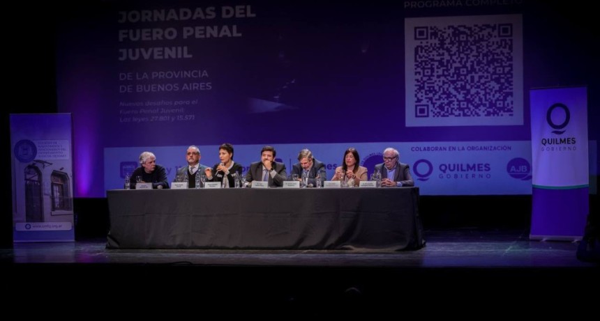 Mayra Mendoza y Juan Mart&iacute;n Mena abrieron en Quilmes las jornadas sobre Justicia Penal Juvenil