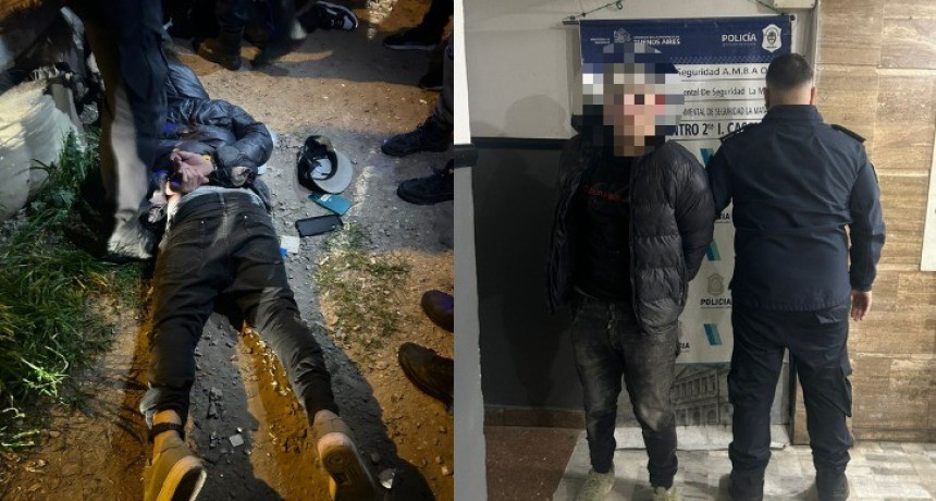 Ten&iacute;a tobillera y prisi&oacute;n domiciliaria por un homicidio: sali&oacute; a robar y termin&oacute; detenido