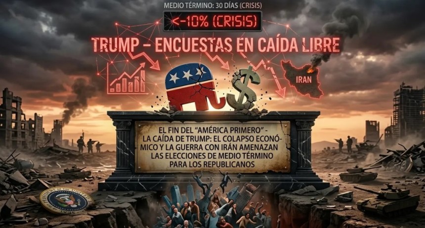 Trump se hunde en las encuestas y endurece las reglas del juego a dos meses de las legislativas 