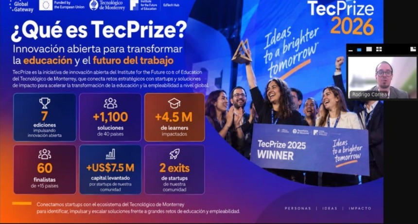 El CONICET present&oacute; las oportunidades de TecPrize 2026 para impulsar la innovaci&oacute;n educativa