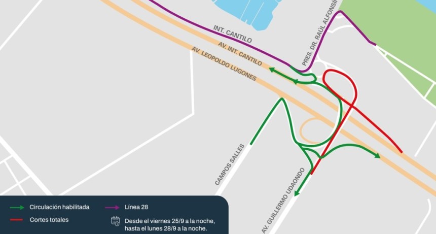 Corte en el Puente Labruna: qu&eacute; d&iacute;as estar&aacute; cerrado y cu&aacute;l ser&aacute; el desv&iacute;o