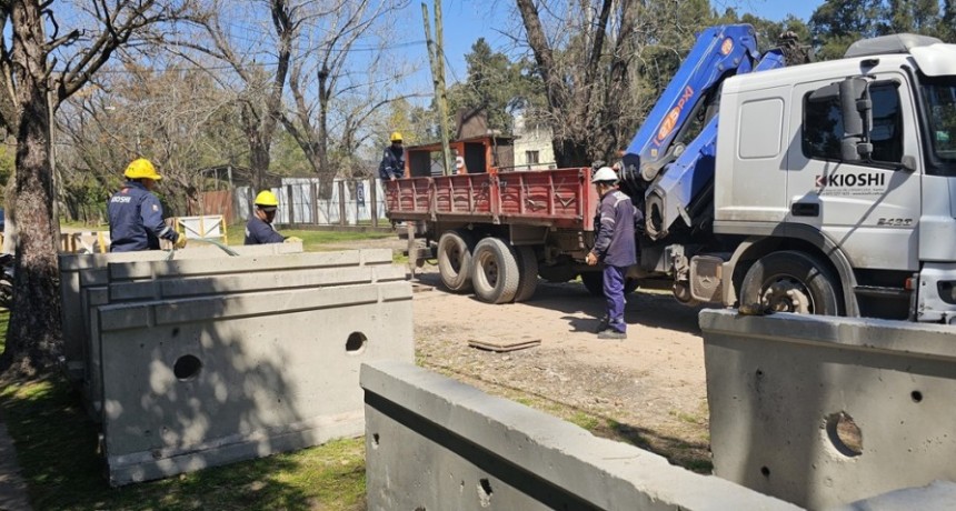Esteban Echeverr&iacute;a avanza con una obra para reforzar el servicio el&eacute;ctrico