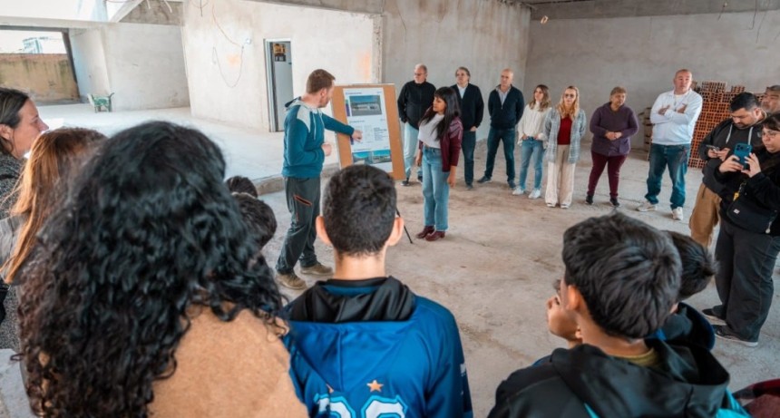 Quilmes acelera la obra de la nueva secundaria de La Matera con fondos municipales