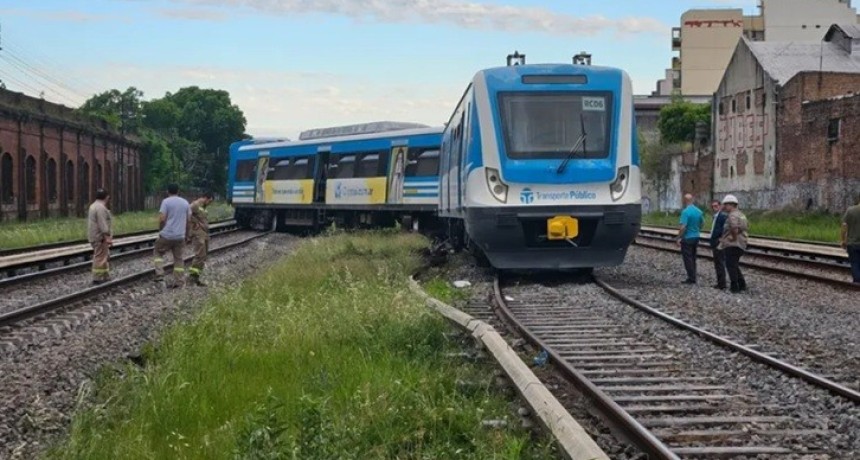Tren Sarmiento: habr&aacute; servicio limitado este domingo por obras en las v&iacute;as