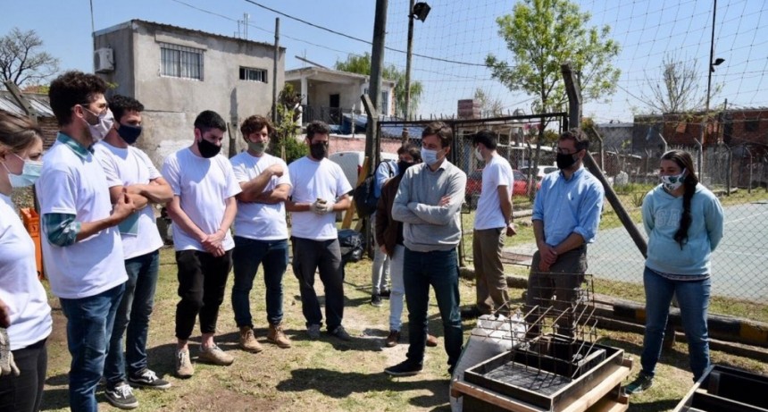 El Municipio de Morón realizó una jornada para mejorar el espacio público en el Barrio Presidente Ibáñez