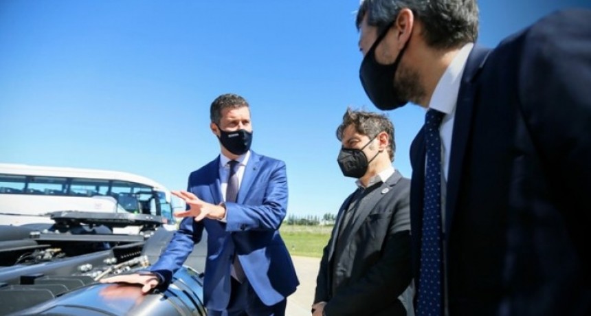 Kicillof participó de un anuncio de inversiones para la generación y transporte de gas licuado