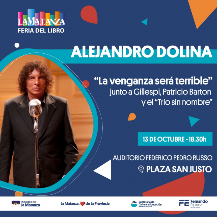 Alejandro Dolina en XIV Feria Municipal del Libro de La Matanza