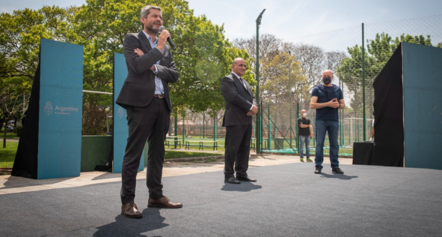 Manzur y Lammens entregaron subsidios a clubes deportivos de la Ciudad de Buenos Aires en el marco del programa “Clubes en Obra”