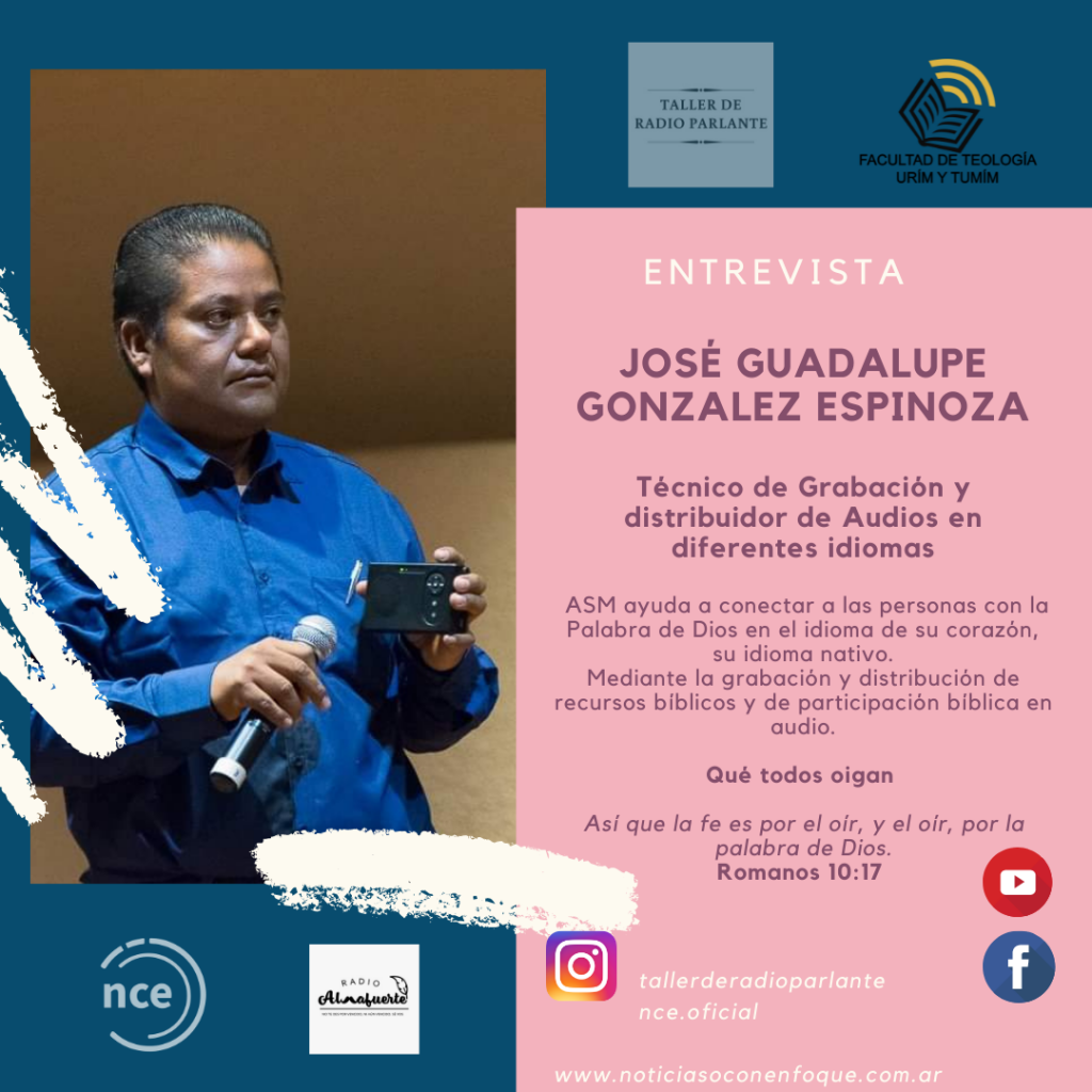 Entrevista: José Guadalupe González Espinoza