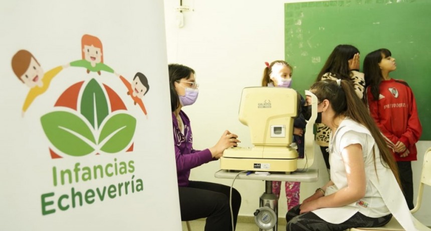 Control oftalmológico en la Escuela Primaria N° 31 de Monte Grande