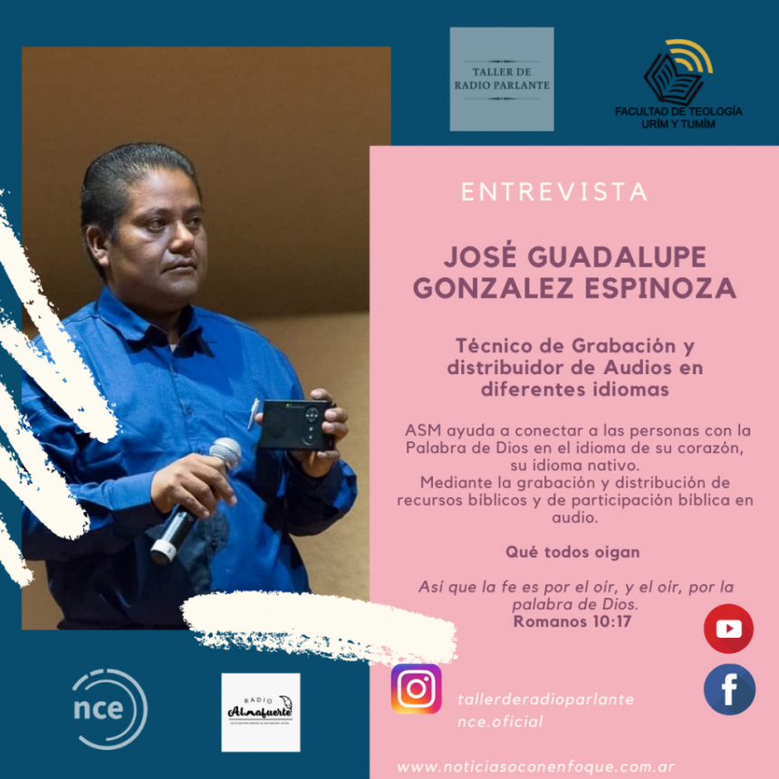 Entrevista: José Guadalupe González Espinoza