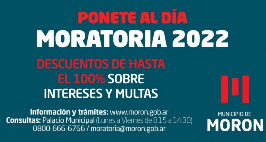 Morón lanza moratoria para tasas municipales