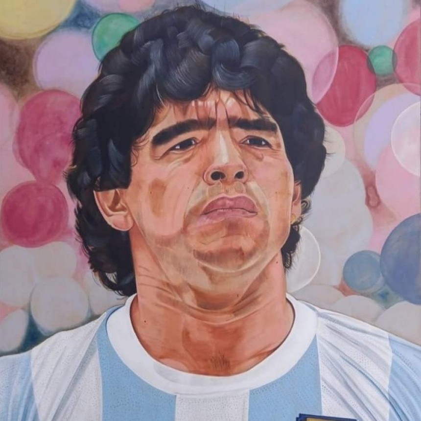 El artista de La Matanza Rubén Cisneros expone en La Noche de los Museos