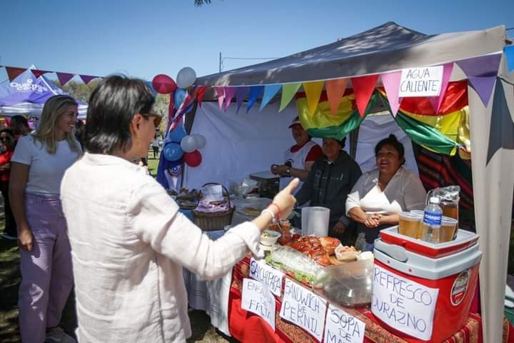 Quilmes: Mayra participó una nueva edición del festival latidos de la patria grande en el parque de la ciudad