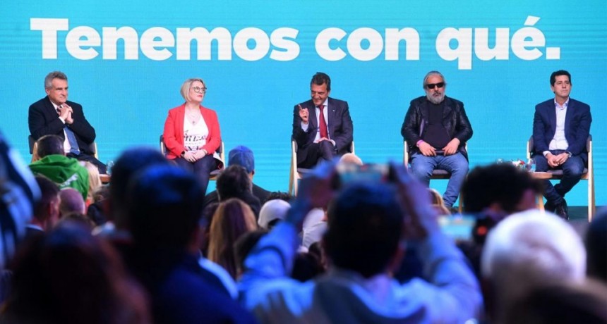 Sergio Massa: "Cada vez que un argentino necesite la protección del Estado, ahí vamos a estar"