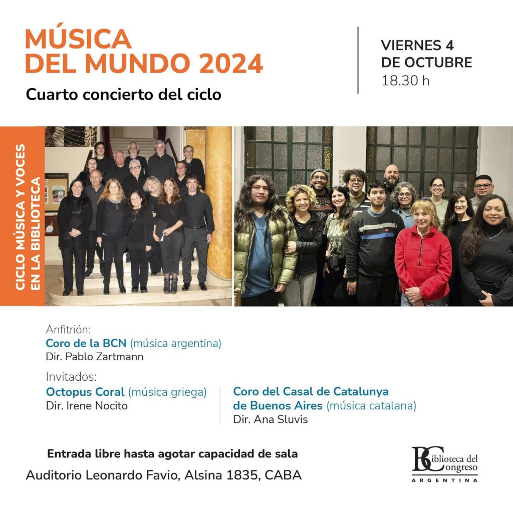 Cuarto concierto del “Ciclo Música y Voces en la Biblioteca”