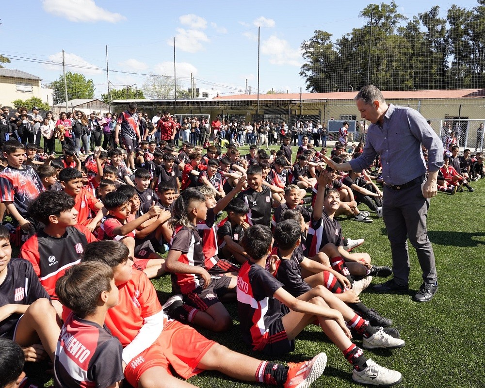 Inauguraron nuevas obras en el Club San Martín de Monte Grande