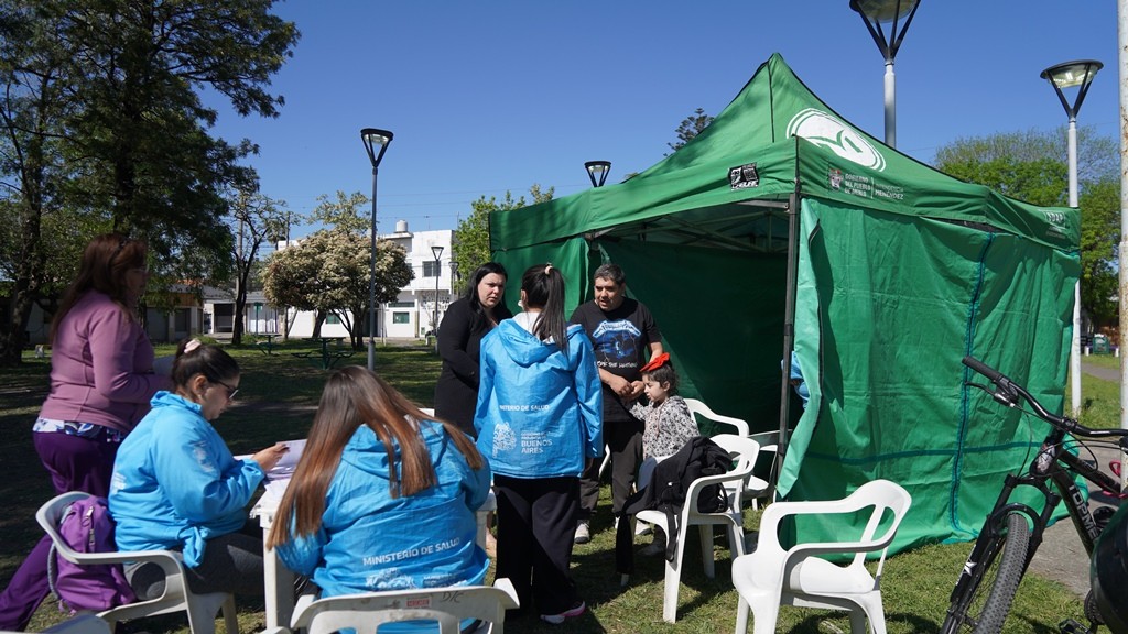 Operativos de vacunación itinerantes en octubre en Merlo