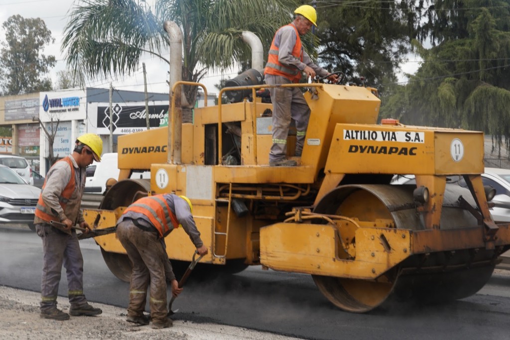 Cierre de la avenida Mariano Castex en Esteban Echeverría por obras de repavimentación