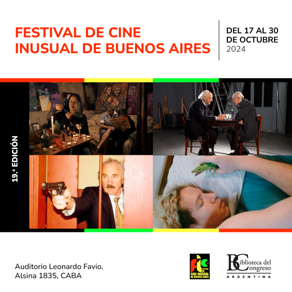 19° Festival de Cine Inusual de Buenos Aires  en la Biblioteca del Congreso de la Nación