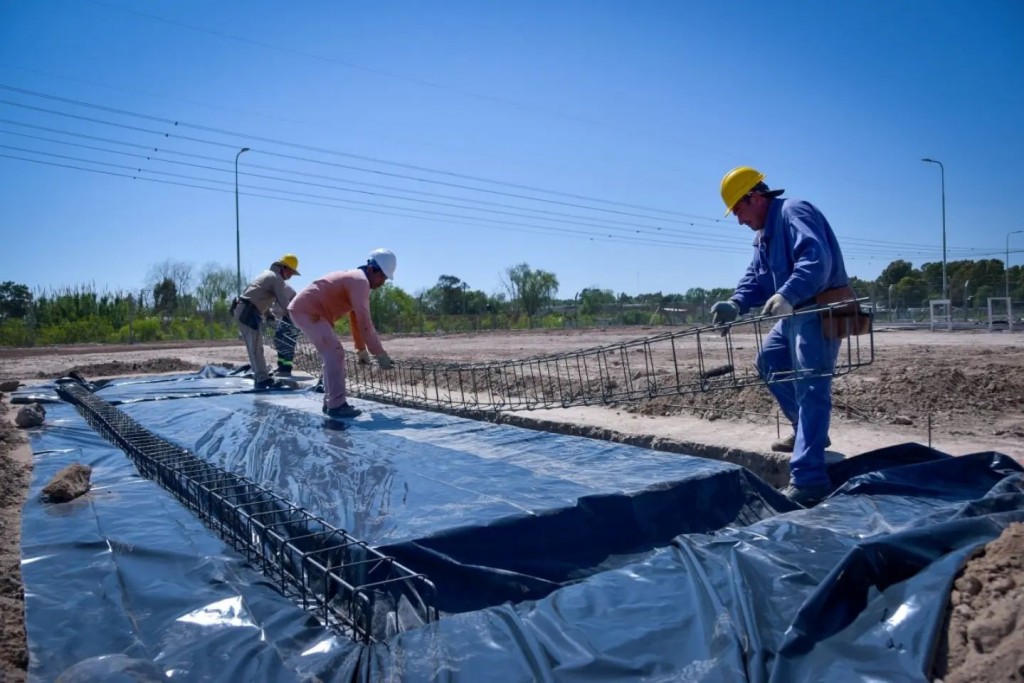 Quilmes avanza con la obra de la nueva Planta de Hormigón Municipal