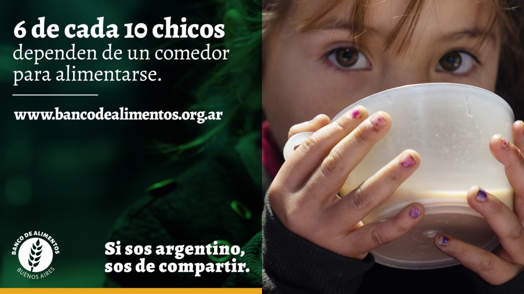 Banco de Alimentos Buenos Aires lanza la campaña 