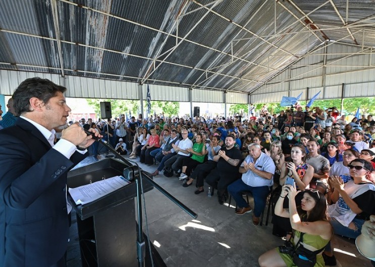 Axel Kicillof cerró el Pre-Encuentro Provincial de Salud Popular y Comunitaria en Ensenada