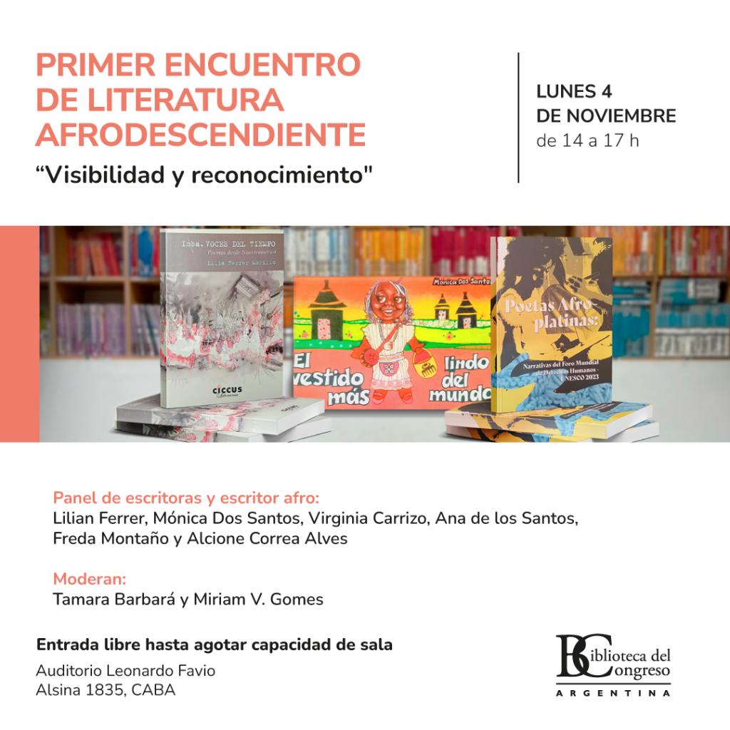 Primer Encuentro de Literatura Afrodescendiente en la Biblioteca del Congreso