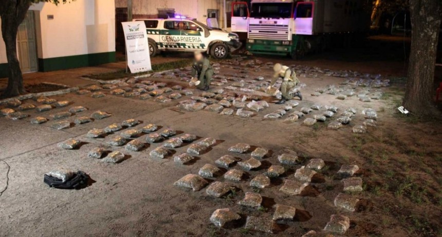Secuestran más de 250 kilos de marihuana en un operativo en Chaco