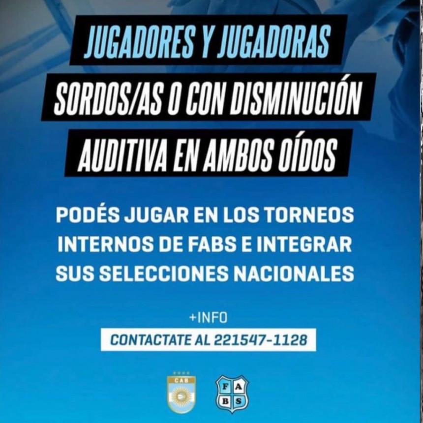 Deporte inclusivo: una oportunidad para jugadores con disminución auditiva