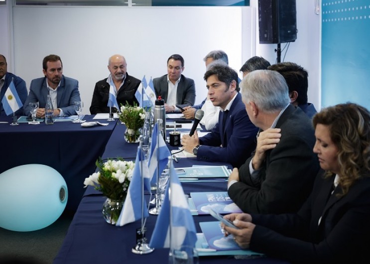 Kicillof cargó contra Milei en la asamblea de la Federación Argentina de Municipios