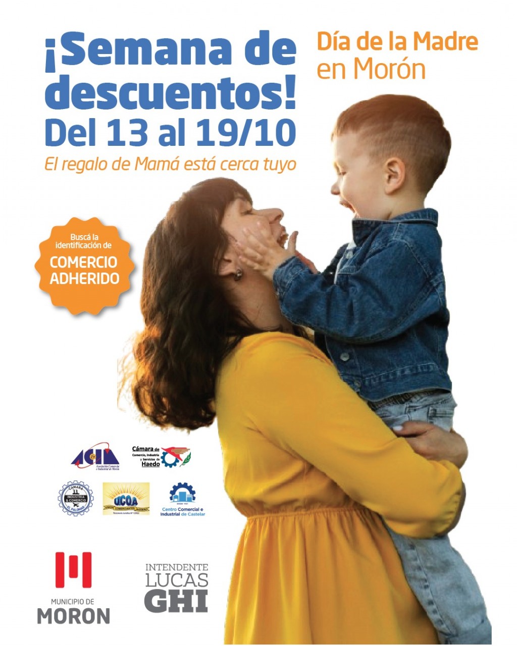 Morón celebra el Día de la Madre con una semana de descuentos en comercios locales