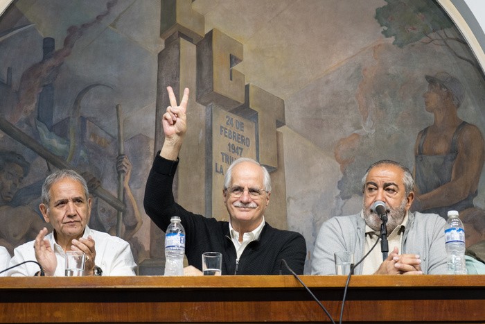 La CGT y Jorge Taiana llamaron a “reventar las urnas” contra la reforma laboral de Milei