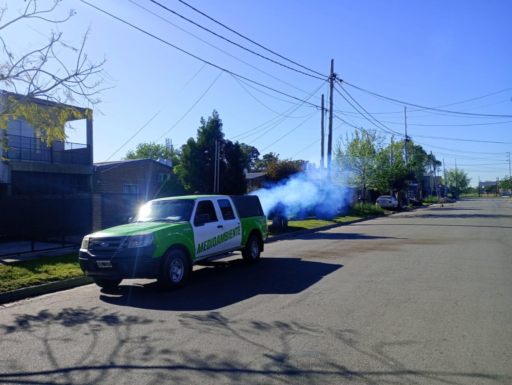 Esteban Echeverría refuerza las fumigaciones para prevenir el dengue