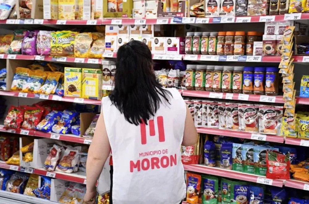 Morón renovó el programa “Precios Moronenses” con nuevas canastas de alimentos y limpieza a precios accesibles