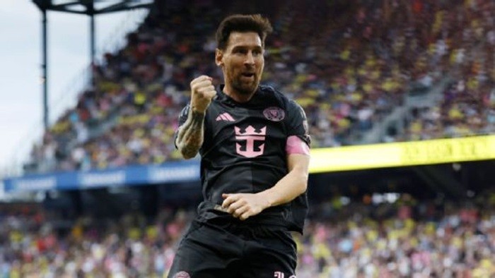 Messi intratable: hat-trick y asistencia en la goleada de Inter Miami ante Nashville por la MLS